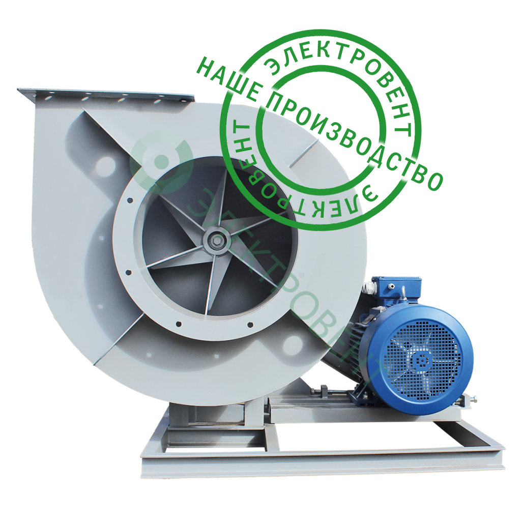 Пылевой вентилятор ВЦП 7-40-6,3 15 кВт 1615 об/мин схема 5 коррозионностойкий