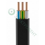 Силовой кабель ВВГП нг(А) 3х2.5 0,66 кВ ок (N, PE)